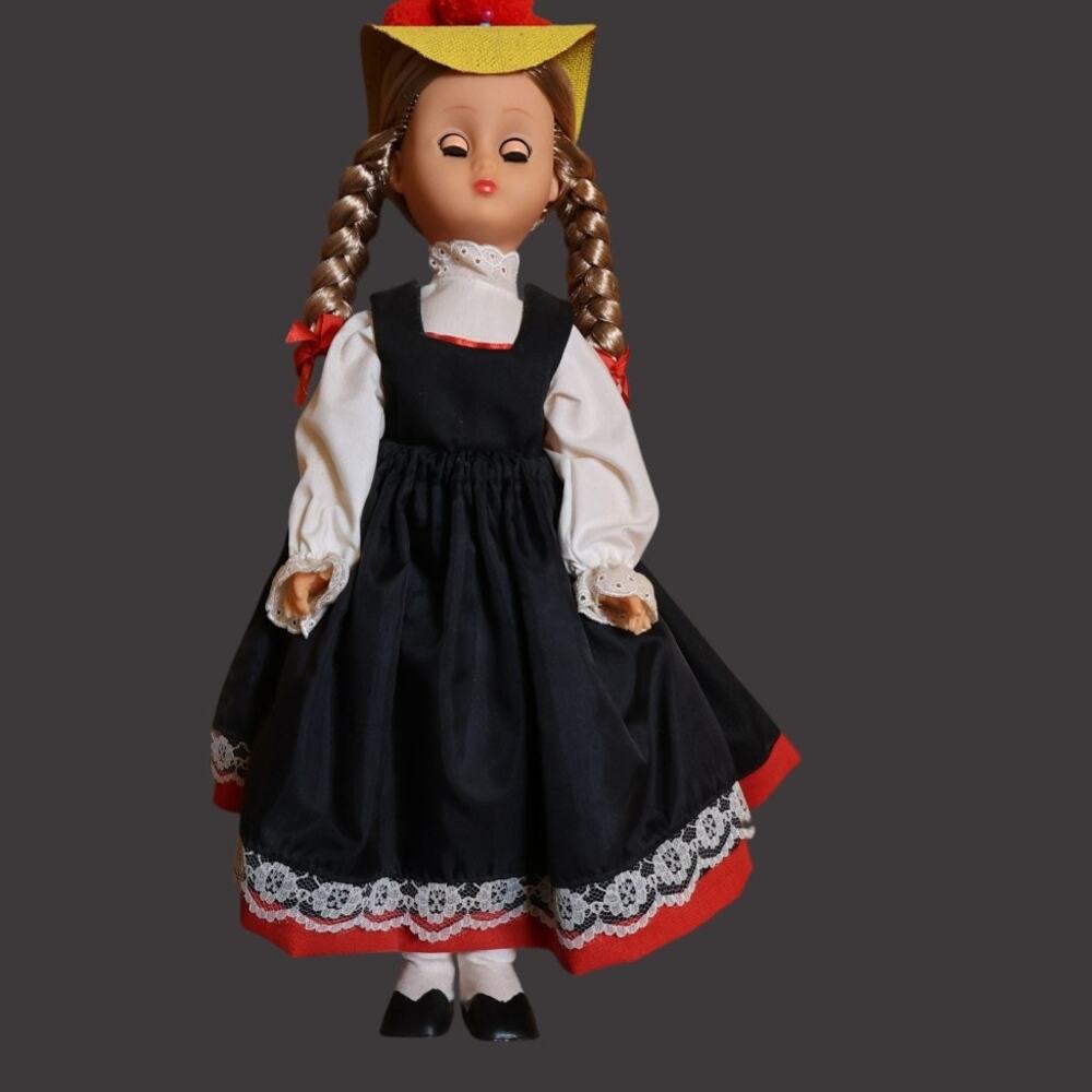 White Eagle Enterprises Folk Doll 17" European Handmade Rusek MN Original Box - Picture 2 of 16